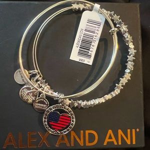 Alex and Ani Military Pride Set.